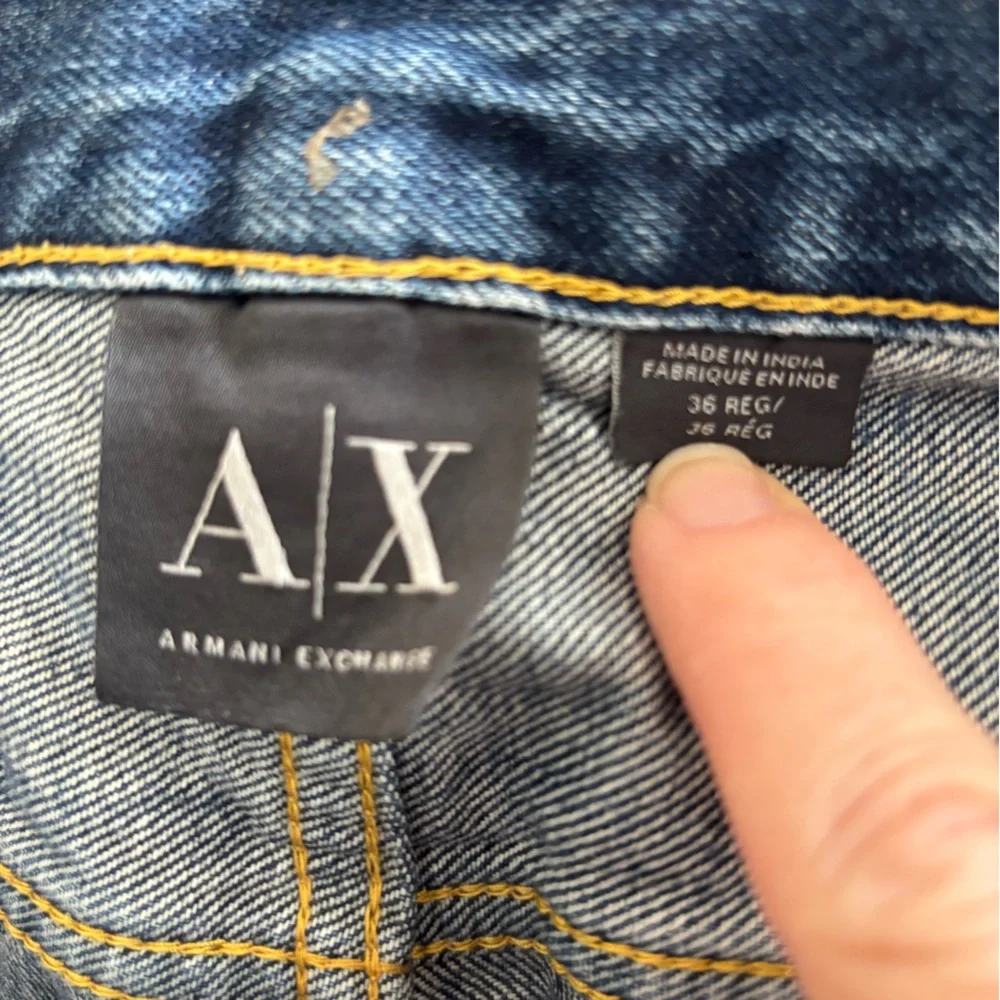Armani Exchange Dark Blue Straight Jeans size 36